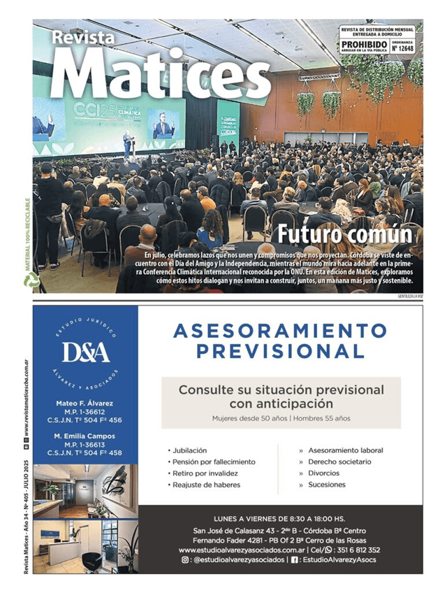 Revista Matices - Julio 2025