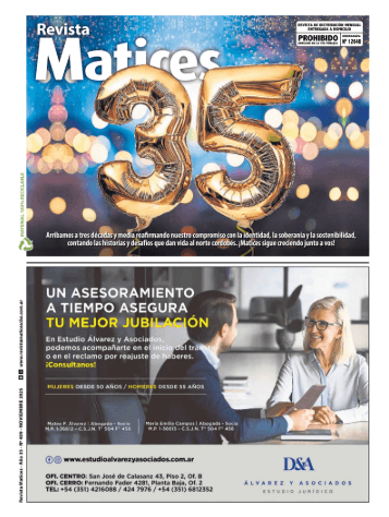 Revista Matices - Noviembre 2025
